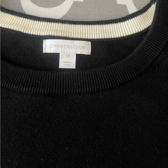 Charter Club Top 2X - Picture 2 of 11